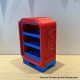Panda Storage Device for Boro Tank Boro RBA - Red + Blue, PLA 3D Printing