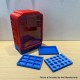Panda Storage Device for Boro Tank Boro RBA - Red + Blue, PLA 3D Printing