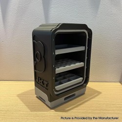 Panda Storage Device for Boro Tank Boro RBA - Black + Gray, PLA 3D Printing