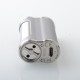 Authentic Ambition Mods K1 Box Mod - Gun Metal, VW 1~60W, 1 x 18650, Chinese Chipset