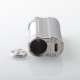 Authentic Ambition Mods K1 Box Mod - Gun Metal, VW 1~60W, 1 x 18650, Chinese Chipset