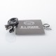 Authentic Ambition Mods K1 Box Mod - Silver Black, VW 1~60W, 1 x 18650, Chinese Chipset