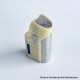 Rekavape Prisma Style DNA60C 60W SBS Box Mod - Translucent, SS + PC, 1~60W, 1 x 18650, Evolv DNA60C Chipset