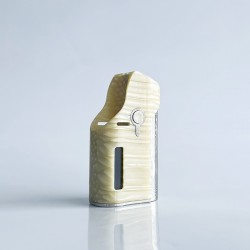 Rekavape Prisma Style DNA60C 60W SBS Box Mod - Ivory White, SS + Juma, 1~60W, 1 x 18650, Evolv DNA60C Chipset