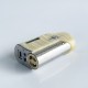 Rekavape Prisma Style DNA60C 60W SBS Box Mod - Ivory White, SS + Juma, 1~60W, 1 x 18650, Evolv DNA60C Chipset