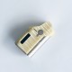 Rekavape Prisma Style DNA60C 60W SBS Box Mod - Ivory White, SS + Juma, 1~60W, 1 x 18650, Evolv DNA60C Chipset