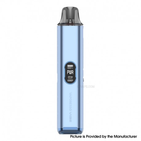 [Ships from Bonded Warehouse] Authentic Vaporesso Vibe Pod System Kit - Sky Blue, 1100mAh, 4.5ml, 0.8ohm