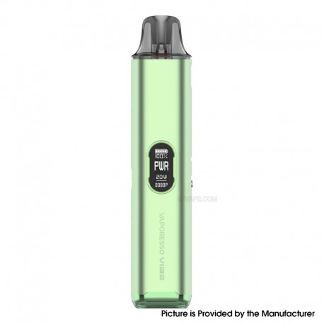 [Ships from Bonded Warehouse] Authentic Vaporesso Vibe Pod System Kit - Fresh Green, 1100mAh, 4.5ml, 0.8ohm
