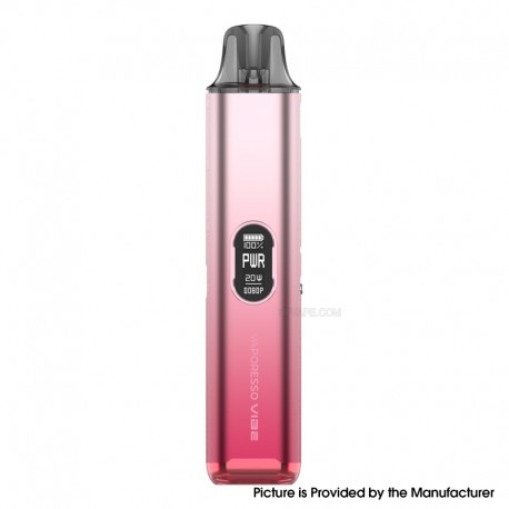 [Ships from Bonded Warehouse] Authentic Vaporesso Vibe Pod System Kit - Cherry Pink, 1100mAh, 4.5ml, 0.8ohm