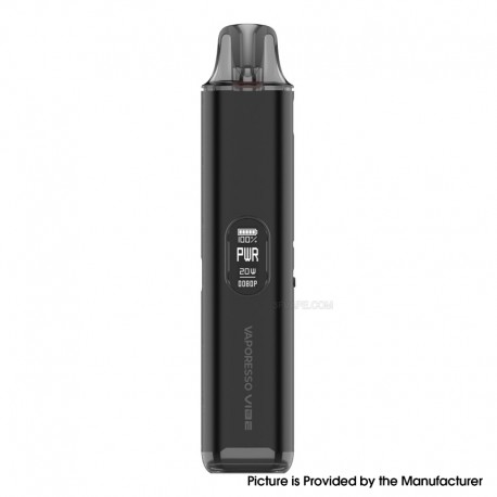 [Ships from Bonded Warehouse] Authentic Vaporesso Vibe Pod System Kit - Black, 1100mAh, 4.5ml, 0.8ohm