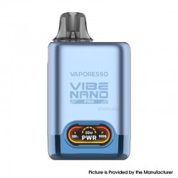 [Ships from Bonded Warehouse] Authentic Vaporesso Vibe Nano Pro Pod System Kit - Sky Blue, 1500mAh, 4.5ml, 0.8ohm