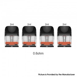 [Ships from Bonded Warehouse] Authentic Vaporesso Xros Series Corex 3.0 Pod Cartridge for Xros 5 / 5 Mini - 2ml, 0.6ohm (4 PCS)