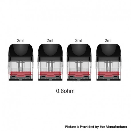 [Ships from Bonded Warehouse] Authentic Vaporesso Xros Series Corex 3.0 Pod Cartridge for Xros 5 / 5 Mini - 2ml, 0.8ohm (4 PCS)