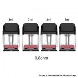 [Ships from Bonded Warehouse] Authentic Vaporesso Xros Series Corex 3.0 Pod Cartridge for Xros 5 / 5 Mini - 3ml, 0.8ohm (4 PCS)
