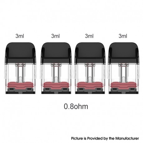 [Ships from Bonded Warehouse] Authentic Vaporesso Xros Series Corex 3.0 Pod Cartridge for Xros 5 / 5 Mini - 3ml, 0.8ohm (4 PCS)