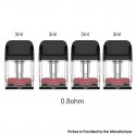 [Ships from Bonded Warehouse] Authentic Vaporesso Xros Series Corex 3.0 Pod Cartridge for Xros 5 / 5 Mini - 3ml, 0.8ohm (4 PCS)