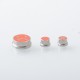 Rekavape Replacement Button Set for BMM.38 Aio Style Mod - Red, Monarchy Stars Pattern (3 PCS)