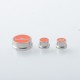 Rekavape Replacement Button Set for BMM.38 Aio Style Mod - Red, Monarchy Pattern (3 PCS)