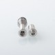 Four One Five 415 Tombo Giri Zetsuichimon Style MTL 510 Drip Tip - Silver, Stainless Steel