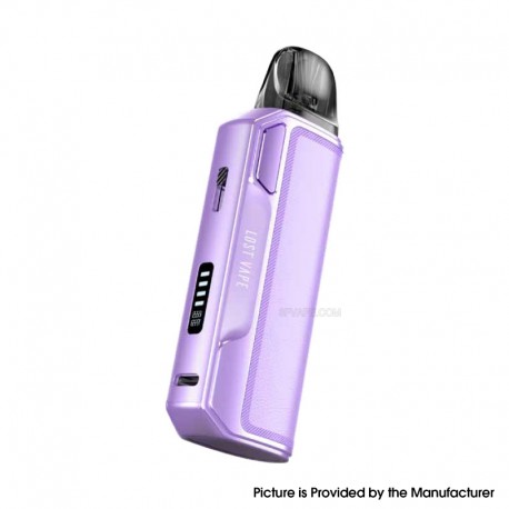 [Ships from Bonded Warehouse] Authentic Lost Vape Thelema Elite S 40W Pod System Kit - Light Lavender, 1400mAh, 3ml, 0.6ohm
