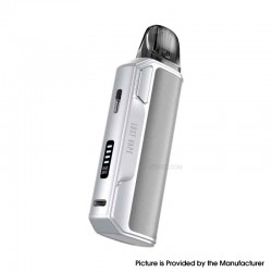 [Ships from Bonded Warehouse] Authentic Lost Vape Thelema Elite S 40W Pod System Kit - Twill Sliver, 1400mAh, 3ml, 0.6ohm