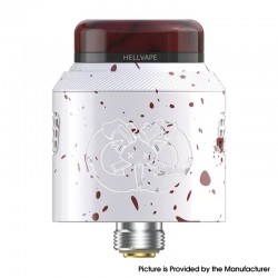 [Ships from Bonded Warehouse] Authentic Hellvape Drop Dead 2 RDA Atomizer w/ BF Pin - Bloody Mess, 24mm Diameter
