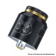 [Ships from Bonded Warehouse] Authentic Hellvape Drop Dead 2 RDA Atomizer w/ BF Pin - Bloody Mess, 24mm Diameter