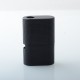 5AVape Replacement Top + Bottom Grid Shell for 5AVape Stratum Balance2 Balance 2 Style VW Box Mod - Black