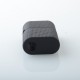 5AVape Replacement Top + Bottom Grid Shell for 5AVape Stratum Balance2 Balance 2 Style VW Box Mod - Black