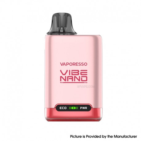 [Ships from Bonded Warehouse] Authentic Vaporesso Vibe Nano Pod System - Strawberry Red , 1100mAh, 4.5ml, 0.8ohm