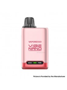 [Ships from Bonded Warehouse] Authentic Vaporesso Vibe Nano Pod System - Strawberry Red , 1100mAh, 4.5ml, 0.8ohm
