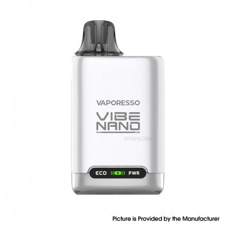 [Ships from Bonded Warehouse] Authentic Vaporesso Vibe Nano Pod System - White, 1100mAh, 4.5ml, 0.8ohm
