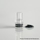 Rekavape Kuma Style 510 Drip Tip for RDA / RTA / RDTA Atomizer - Translucent, PCTG
