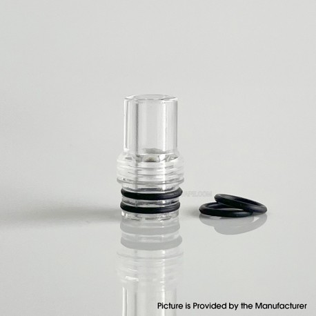 Rekavape Kuma Style 510 Drip Tip for RDA / RTA / RDTA Atomizer - Translucent, PCTG