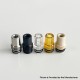 Rekavape Kuma Style 510 Drip Tip for RDA / RTA / RDTA Atomizer - Translucent, PCTG