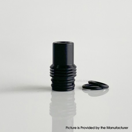 Rekavape Kuma Style 510 Drip Tip for RDA / RTA / RDTA Atomizer - Black, POM