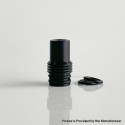 Rekavape Kuma Style 510 Drip Tip for RDA / RTA / RDTA Atomizer - Black, POM