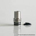 Rekavape Kuma Style 510 Drip Tip for RDA / RTA / RDTA Atomizer - Silver, Stainless Steel