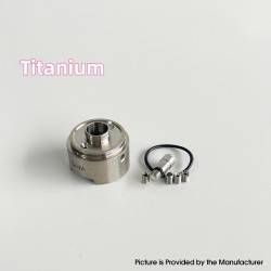 Rekavape Side-Air Kit for Baya Style RTA - Titanium, 1 x Side-Air Chamber, 1 x Air Pin 0.9, 1.0, 1.2, 1.5, 2.0mm, 1 x Block Pin