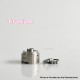 Rekavape Side-Air Kit for Baya Style RTA - Titanium, 1 x Side-Air Chamber, 1 x Air Pin 0.9, 1.0, 1.2, 1.5, 2.0mm, 1 x Block Pin