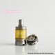 Rekavape Baya Style RTA Rebiuildable Tank Atomizer - Silver, Titanium + PEI, 4.2ml, Air Pin 1.2, 1.5, 1.8mm, 22mm Diameter