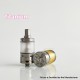 Rekavape Baya Style RTA Rebiuildable Tank Atomizer - Silver, Titanium + PEI, 4.2ml, Air Pin 1.2, 1.5, 1.8mm, 22mm Diameter