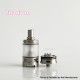 Rekavape Baya Style RTA Rebiuildable Tank Atomizer - Silver, Titanium + PC, 4.2ml, Air Pin 1.2, 1.5, 1.8mm, 22mm Diameter
