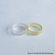 Rekavape Replacement Tank Tube for Monarchy Ost Old School Style DL RTA - Translucent, PCTG