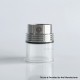 Rekavape Extender Tank for Monarchy Ost Old School MTL and DL RTA Atomizer - Silver + Translucent, 316 Stainless Steel + PCTG