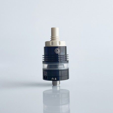Rekavape Ost Old School Style DL RTA Atomizer - Black + Beige, 316SS + PEEK + PCTG, 3ml, Air Pin 2, 2.5, 3, 3.5mm, 22mm