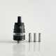 Rekavape Ost Old School Style DL RTA Atomizer - Black + Black, 316SS + POM + PCTG, 3ml, Air Pin 2, 2.5, 3, 3.5mm, 22mm