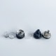 Rekavape Ost Old School Style DL RTA Atomizer - Black + Translucent, 316SS + PCTG + PCTG, 3ml, Air Pin 2, 2.5, 3, 3.5mm, 22mm