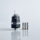 Rekavape Ost Old School Style DL RTA Atomizer - Black + Translucent, 316SS + PCTG + PCTG, 3ml, Air Pin 2, 2.5, 3, 3.5mm, 22mm
