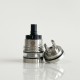 Rekavape Ost Old School Style DL RTA Atomizer - Silver + Black, 316SS + POM + PCTG, 3ml, Air Pin 2, 2.5, 3, 3.5mm, 22mm